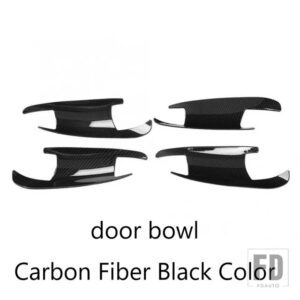 カーアクセサリーアウタードアハンドルボウルカバートリムメルセデスベンツ A B C E クラス W176 W246 W204 W212 GLK X204 ML W166 GLA X156 - bowl　Carbon