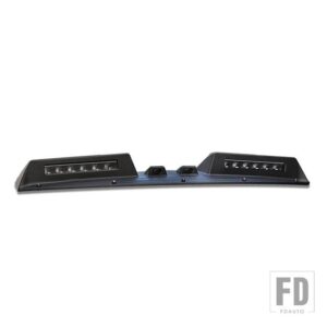 トップライトキャリアオフロードアドベンチャーランプトヨタランドクルーザープラド 2010-2022 FJ150 ルーフ LED ライトバー - matt　black