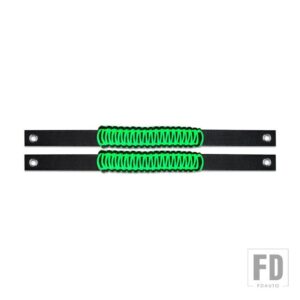 4パック ロールバーグラブハンドル フォード ブロンコ 2021 2022 2/4ドア パラコードグリップ インテリアアクセサリーに対応 - 2pcs　green