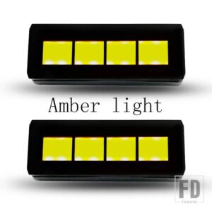 LED 自動車サイドマーカーインジケータライトランプ防水 LADA NIVA 4 4 1??995 + フロント LADA アーバン - Amber　light04