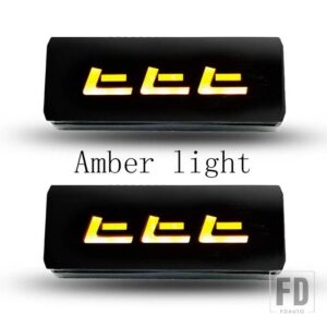 LED 自動車サイドマーカーインジケータライトランプ防水 LADA NIVA 4 4 1??995 + フロント LADA アーバン - Amber　light01
