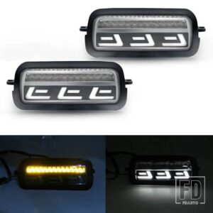 LADA NIVA 4X4 1995-デイタイムランニングライト LADA NIVA 4X4 7 インチ LED ヘッドランプ LED テールライト LADA NIVA アクセサリー - 1pair4