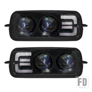 LADA NIVA 4X4 1995-デイタイムランニングライト LADA NIVA 4X4 7 インチ LED ヘッドランプ LED テールライト LADA NIVA アクセサリー - DRL　006