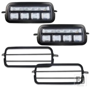 LADA NIVA 4X4 1995-デイタイムランニングライト LADA NIVA 4X4 7 インチ LED ヘッドランプ LED テールライト LADA NIVA アクセサリー - 1set