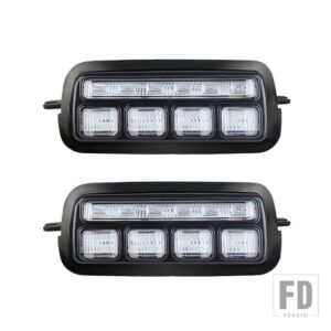 LADA NIVA 4X4 1995 LED DRL ライトリレーランニングウインカー PMMA/ABS プラスチック機能アクセサリーカースタイリングチューニング - LIGHT