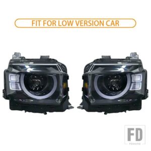 LED ヘッドライトアセンブリジェットツアートラベラー T2 2023 ディフェンダースタイルデイタイムランニングライト外装アクセサリー - LOW　VERSION　CAR
