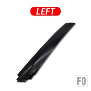 ランドローバーディフェンダー 90 110 2020-2022 ABS のフロントガラス A ピラーストリップ交換部品 2 個 - left