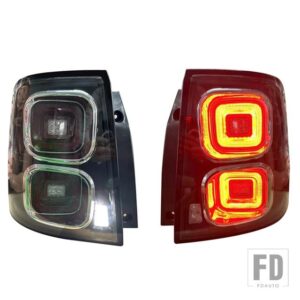 フェイスリフトアップグレード LED テールライトレンジローバースポーツ L320 2002 -2012 自動 LED リアテールライトブレーキランプ信号カーアクセサリー - 1pair