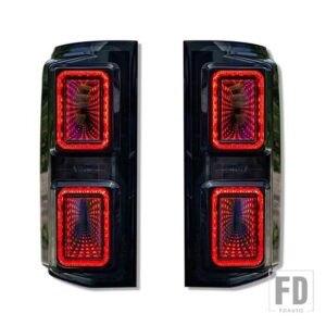 LED テールライトリアブレーキライトウィンカーランプランドローバーディスカバリー 4/3 2004-2016 テールライトカーアクセサリー - ONE　PAIR