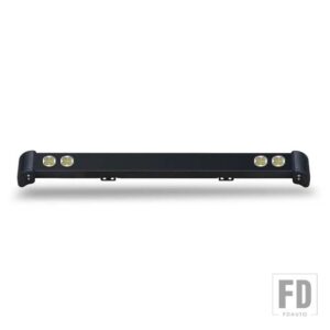 ランドローバーディフェンダー 90 110 フロントバンパー LED ライトアクセサリータイプバンパー - 1set