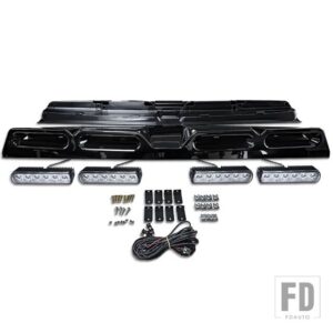 ルーフ LED バー ジープ ラングラー JL 2018-2024 2025 車外装ルーフトップライトルーフスポイラーに適合 - for　JEEP　Wrangler　JL