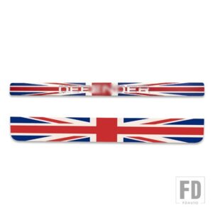 LAND ROVER 2020+ DEFENDER 110 インテリアアクセサリー用に内側のテールドアトリムストリップアップグレード - 1set