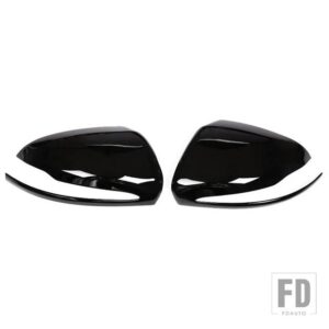 メルセデスベンツ C E S GLC GLB クラス W205 W213 W222 X253 X247 ABS カーアクセサリーサイドリアビューミラーカバーキャップトリムフレーム - Gloss　Black, for　Left　Hand　Drive