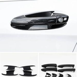 メルセデスベンツ A CLA GLA クラス W176 C117 クーペ W117 X156 2013-2019 カーアクセサリー外装ドアハンドルボウルトリムカバーフレーム - Bowl　Full　Handle, For　Left　Hand　Drive
