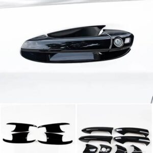 メルセデスベンツ A CLA GLA クラス W176 C117 クーペ W117 X156 2013-2019 カーアクセサリー外装ドアハンドルボウルトリムカバーフレーム - Bowl　Full　Handle2, For　Left　Hand　Drive