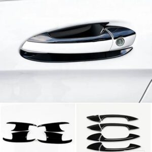 メルセデスベンツ A CLA GLA クラス W176 C117 クーペ W117 X156 2013-2019 カーアクセサリー外装ドアハンドルボウルトリムカバーフレーム - Bowl　Half　Handle, For　Left　Hand　Drive