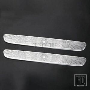 メルセデスベンツ GLS G クラス X167 W464 G350 G500 AMG G63 2019-2023 カーアクセサリーフロント座席バックオーディオスピーカーカバートリム - Silver
