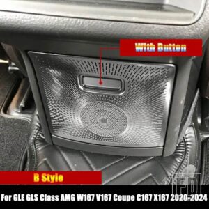 メルセデスベンツ GLE GLS クラス W167 V167 クーペ C167 X167 2020-2024 カーアクセサリーリア空調アウトレットトリムカバー - B　Style