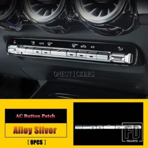 メルセデスベンツ A B CLA GLB GLA クラス W177 W247 C118 W118 X247 H247 中央制御空調ボタントリムカバー - 1