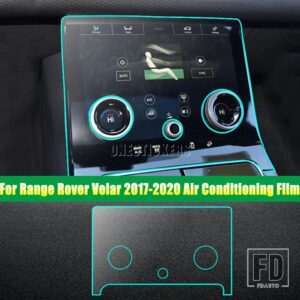 車中央空調ナビゲーション画面 TPU プロテクターフィルムランドローバーレンジローバースポーツ L494 ヴォーグ L405 ヴェラール 2017-20 - 8