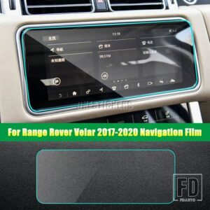 車中央空調ナビゲーション画面 TPU プロテクターフィルムランドローバーレンジローバースポーツ L494 ヴォーグ L405 ヴェラール 2017-20 - 7