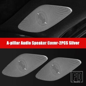 メルセデスベンツ A CLA クラス AMG W177 V177 C118 W118 2020-2024 カーアクセサリードア A ピラーツイーターオーディオスピーカーカバートリム - 5
