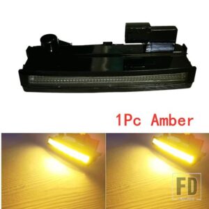 1個2個5個 24V サンバイザーライト スカニアトラック R650 G500 S730 S500 P500 LED サンバイザーランプとプラグ OEM 2252794 - 1Pc　Amber