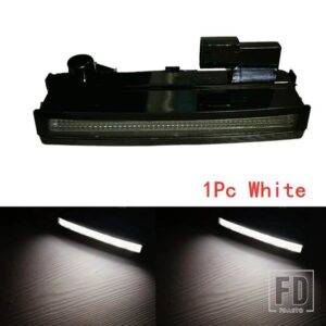 1個2個5個 24V サンバイザーライト スカニアトラック R650 G500 S730 S500 P500 LED サンバイザーランプとプラグ OEM 2252794 - 1Pc　White