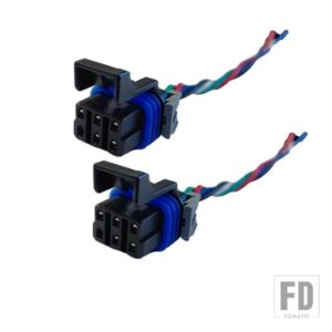 2X 10-80V IP67 LEDフォークリフトテールライトリアストップライトリバースライトLINDEフォークリフト用HYSTERフォークリフトパーツHANGCHA用 - only　plug