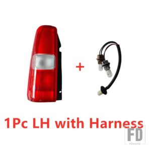リアバンパーテールライトストップウォーミングランプ スズキ ジムニー SN413 ハードトップ 1998-2003-2017 車用 3627581A31 - 1PC　LH　with　bulbs