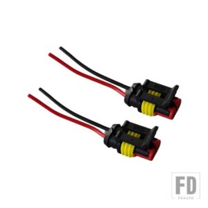 フロントフォグランプアセンブリ スカニア G440 G450 P410 フォグランプ OEM:1931614 1931613 +コネクタ用スペアパーツの交換 - 2pcs　plugs