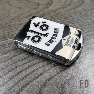 1セット キーレスエントリー リモートコントロール 再装着 のキーシェル POLESTAR 1用 POLESTAR 2用 3アクセサリー - No　Logo