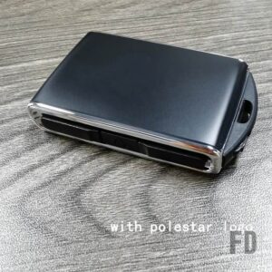 1セット キーレスエントリー リモートコントロール 再装着 のキーシェル POLESTAR 1用 POLESTAR 2用 3アクセサリー - with　polestar　logo3