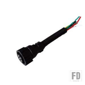 1PC LH /RH 24V トラック LED テールランプ MAN TGX TGX TGM トラック LED テールライト コネクタ付き T 81252256565 81252256564 - 1Pc　Plug