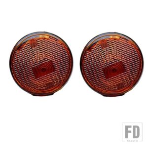 2007-2013 JEEP WRANGLER JK用 ウィンカーライト 1組 電球付き - 1pair
