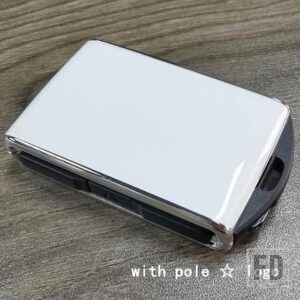 1セット キーレスエントリー リモートコントロール 再装着 のキーシェル POLESTAR 1用 POLESTAR 2用 3アクセサリー - with　polestar　logo3