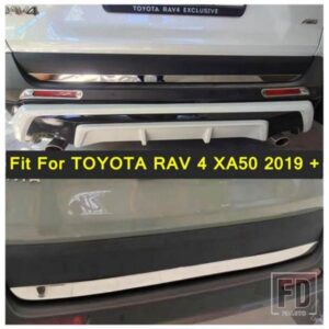 リアトランクリッドテールドアブートガーニッシュストライプカバートリム TOYOTA RAV4 RAV 4 XA50 2019 - 2024 自動車カスタムアクセサリー
