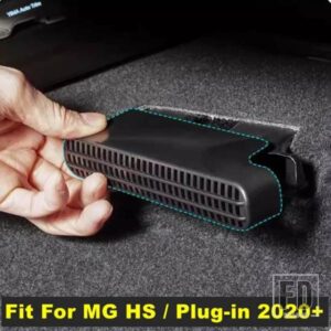 MG HS / プラグイン 2020-24 カーシート下エアコンベントダクトアウトレットシェルカバーアクセサリー