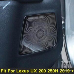 レクサス UX 200 250H 2019 - 2022 用 カーオーディオスピーカーツイーター装飾パネルドアスピーカーカバートリムアクセサリーインテリア