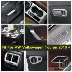 マット仕上げ オートドアオーディオスピーカー ツイーター / ACベント / ステアリングホイール ABS アクセサリー カバートリム VW フォルクスワーゲン トゥ