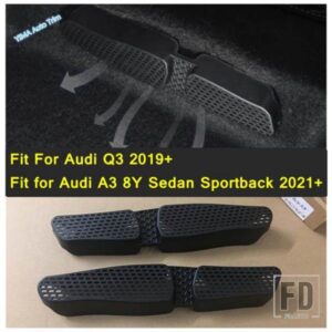 シートアンダーヒーター フロアエアコン ACベントアウトレット アクセサリーカバートリム AUDI Q3 2019 - 2024 / A3 8Y SPORTBACK 2021 - 2024用