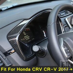 ホンダCRV CR-V 2017-2020用 マット/カーボンルック ダッシュボード計器装飾フレームカバートリム インテリアアクセサリー