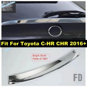 トヨタ C-HR CHR 2016 - 2021 用 テールゲート リア テール バンパー テール翼 プロテクター ガード 装飾パネル カバー トリム ABS アクセサリー