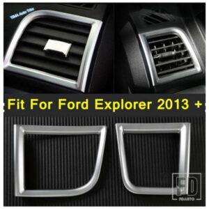 車内エアコン吹き出し口カバートリム装飾 フォードエクスプローラー 2013-2019 マットスタイル インテリアアクセサリー
