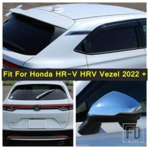 ホンダHR-V HRV ヴェゼル 2022 用 バックミラー / リアウィンドウワイパー / フォグランプ ランプカバートリム 外装リフィットキット アクセサリー
