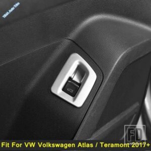 リアトランクドアコントロールボタンカバーステッカートリムガーニッシュフレーム VW フォルクスワーゲン アトラス / テラモント 2017 - 2020