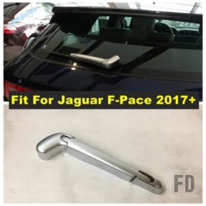 リアガラスの後ろのワイパーカバートリムジャガーF-PACE 2017 - 2022に適合カースタイリング外装アクセサリー