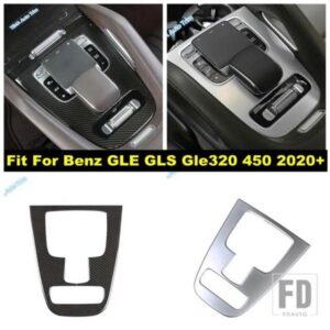 ABS製 車用 中央制御ギアシフトボックス パネル装飾 スパンコール カバー トリム アクセサリー メルセデスベンツ GLE GLS GLE320 450 2020 2021用
