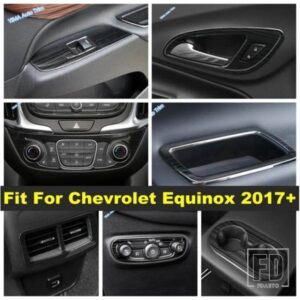 シボレー エクイノックス 2017 - 2022年式用 ドアハンドルボウル / 収納ボックス / ステレオスピーカー / ACエアベントフレームカバートリムアクセサリー
