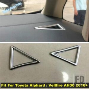 トヨタ アルファード/ヴェルファイア AH30 2016-2019 用 オートフロントエアコン吹き出し口カバートリム装飾 インテリアアクセサリー